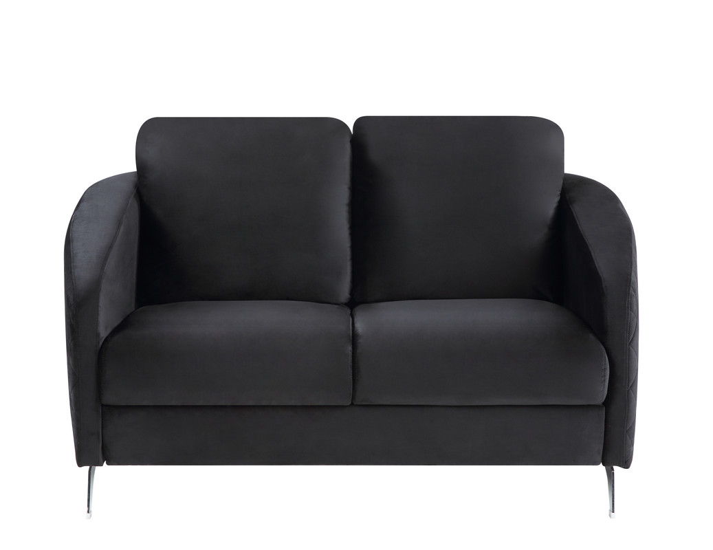 Sofía - Sofá Loveseat moderno y elegante de terciopelo