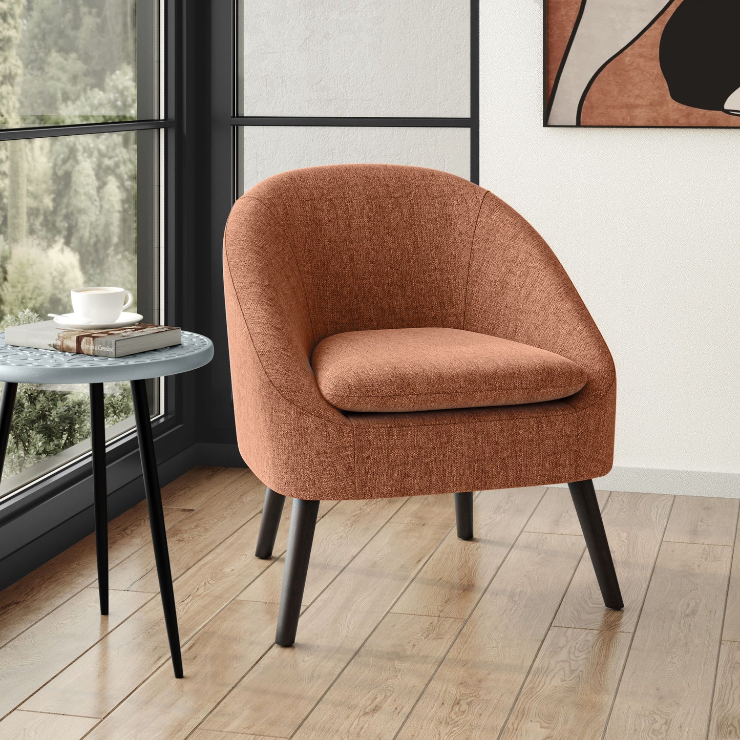 Redding - Silla decorativa tapizada