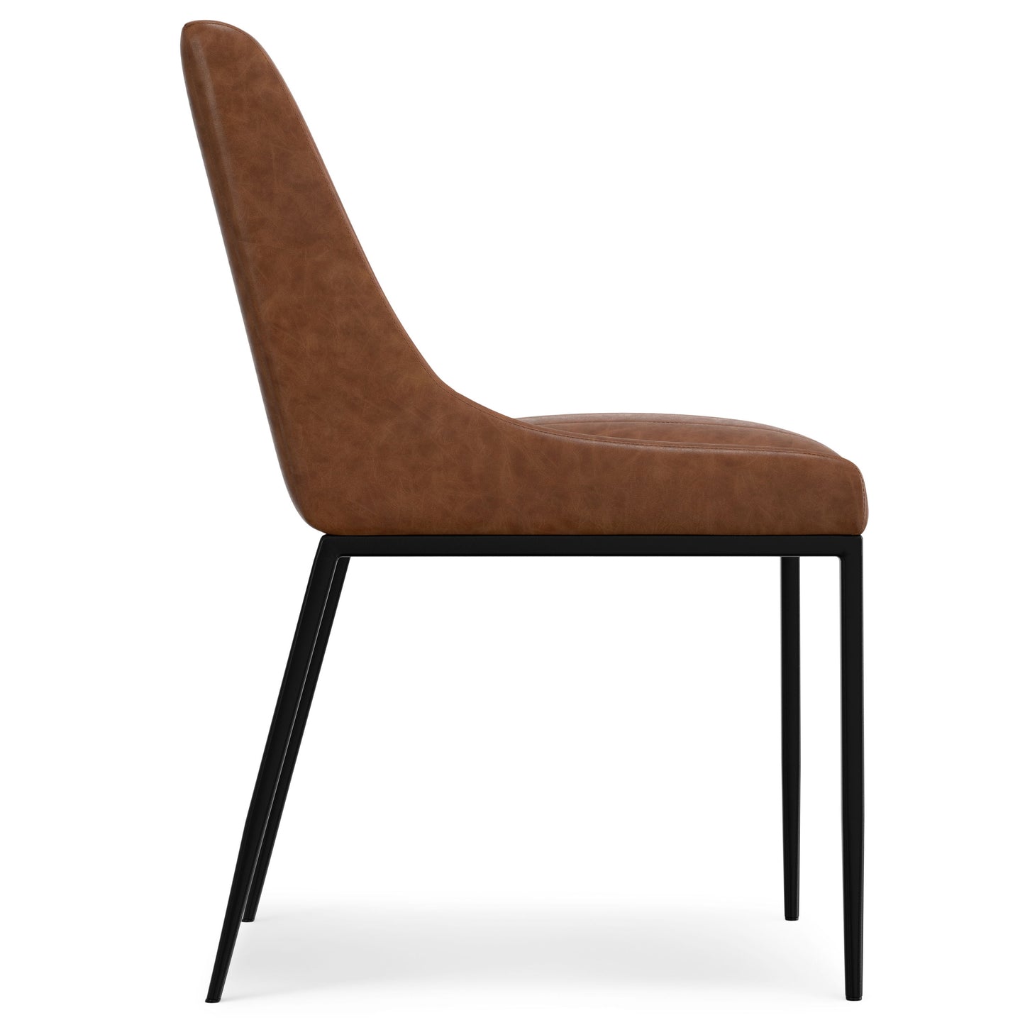 Melody - Silla de comedor tapizada versátil (juego de 2)