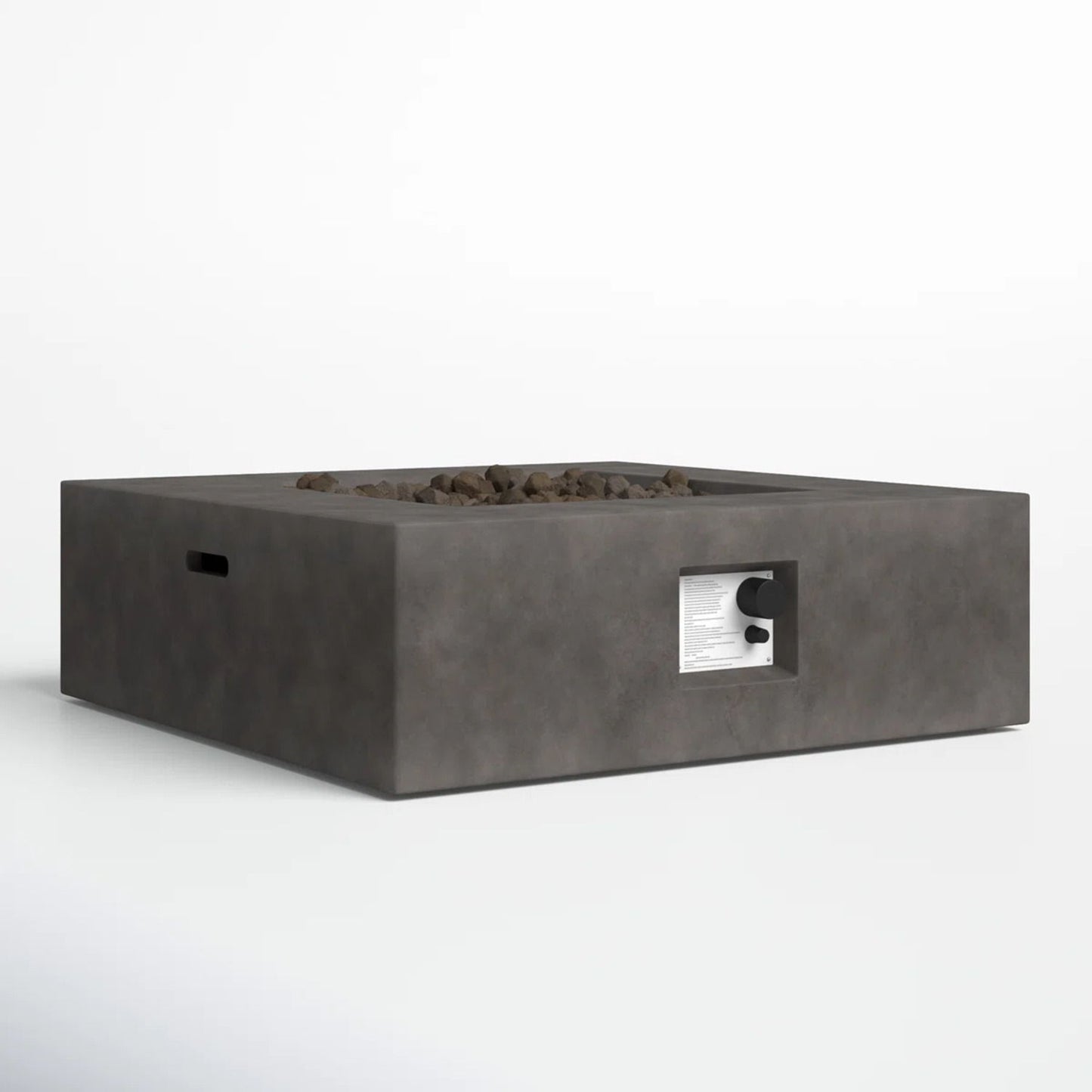 Mesa de fogata artesanal para exteriores - Carbón vegetal