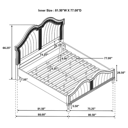 Evangeline - 4 Piece Bedroom Set