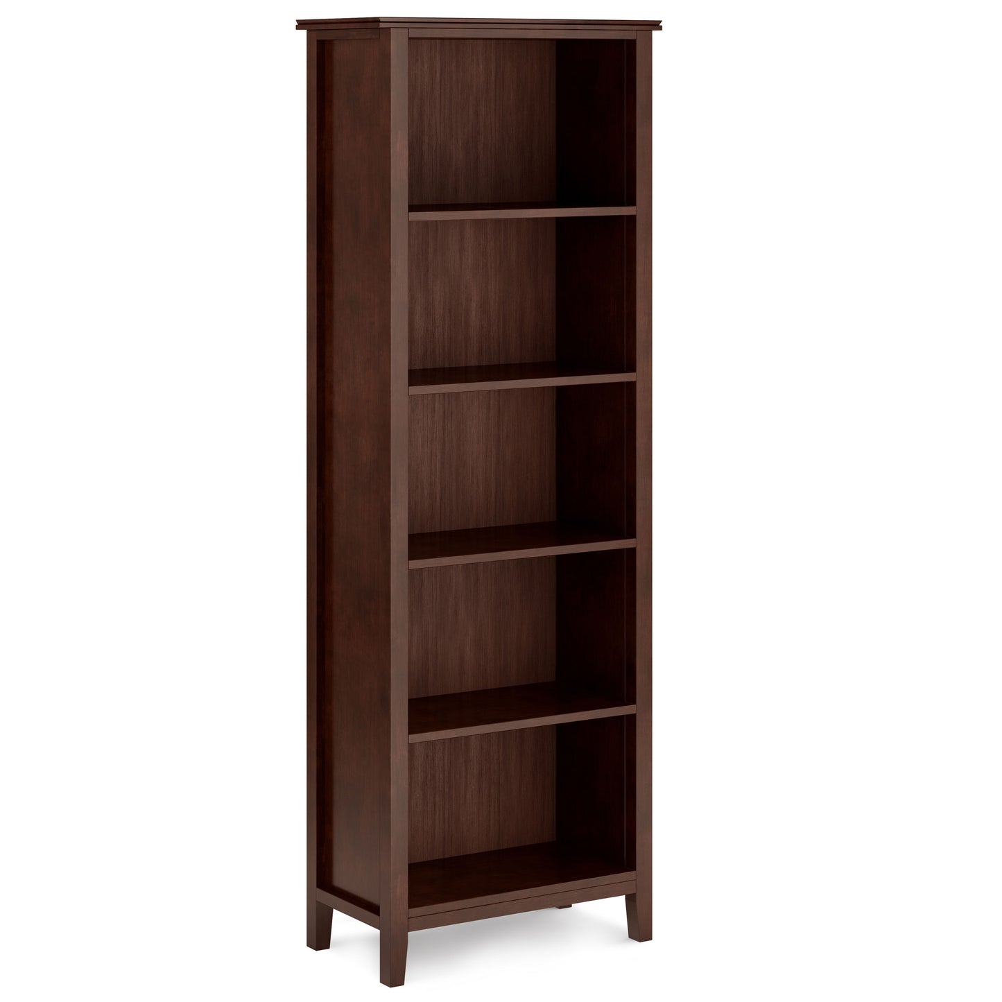 Librería artesanal de 5 estantes