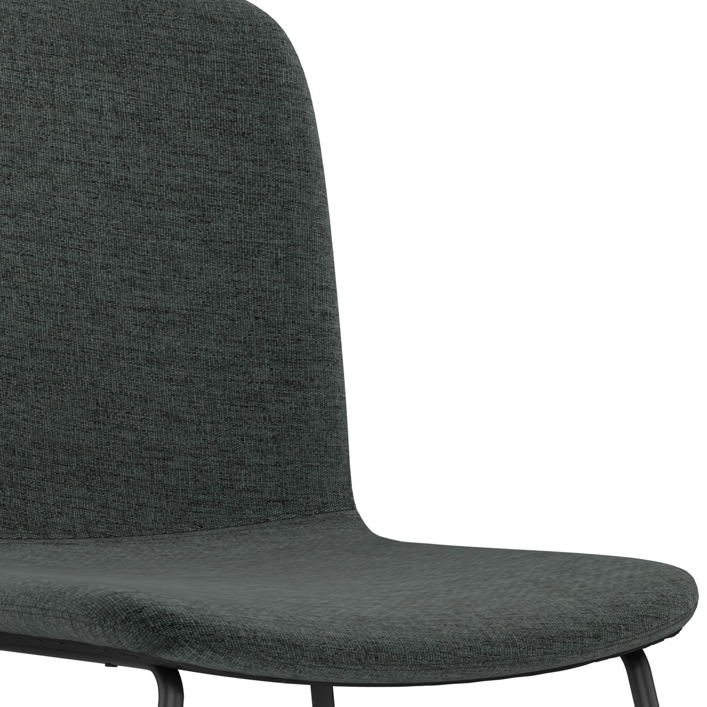 Wilcox - Silla de comedor (juego de 2) - Gris carbón
