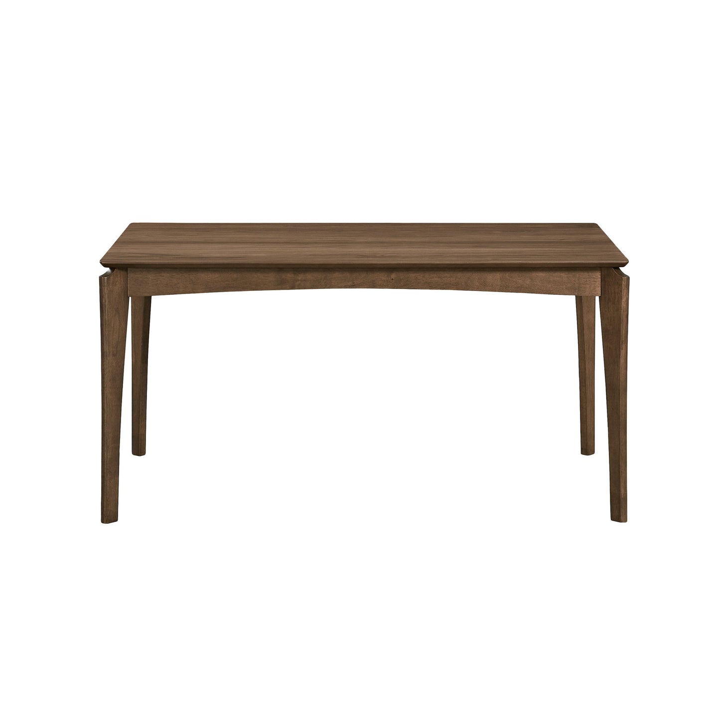 Jesse - Mid Century Style Dining Table With Minimal Details - Walnut