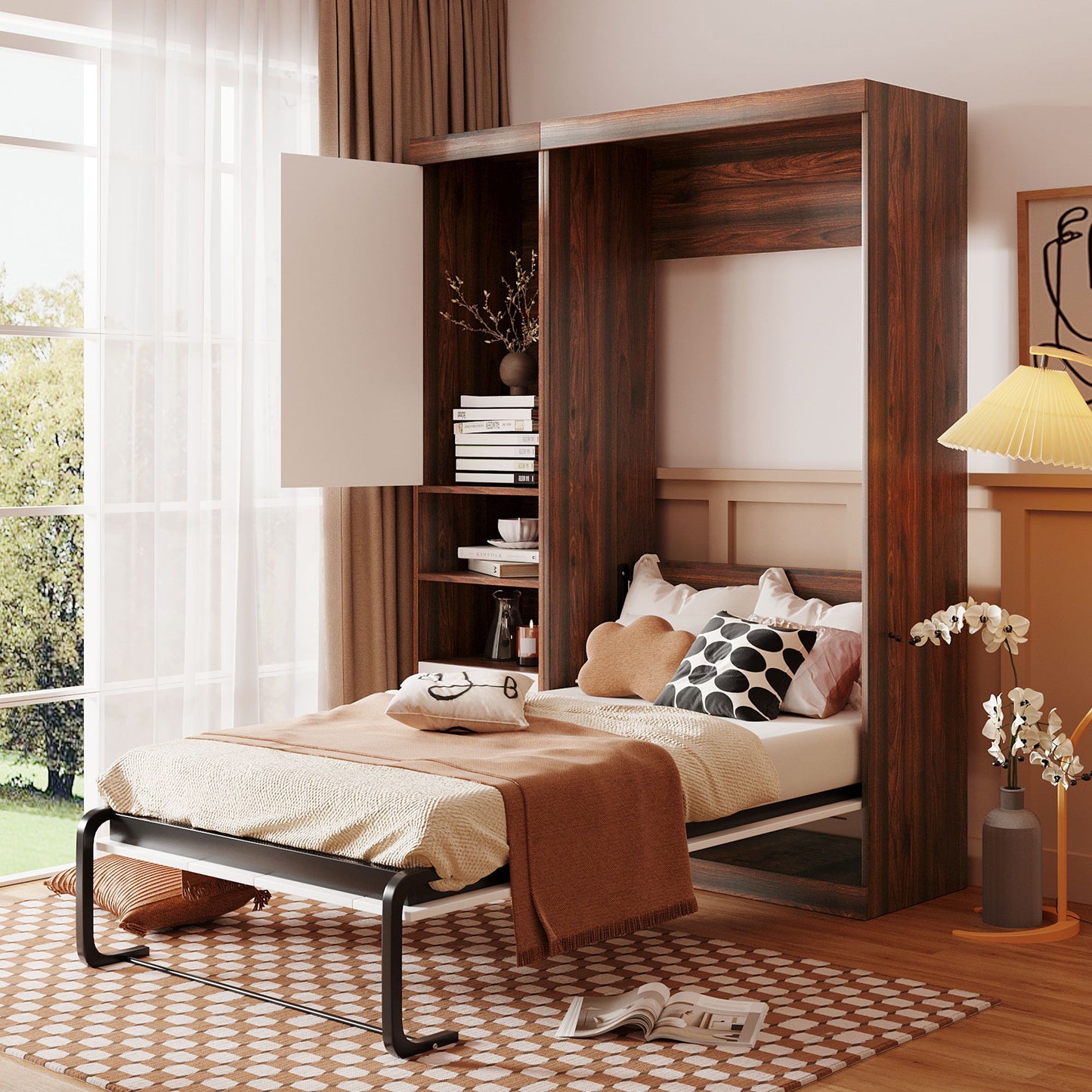 Murphy Wall Bed With Cabinet