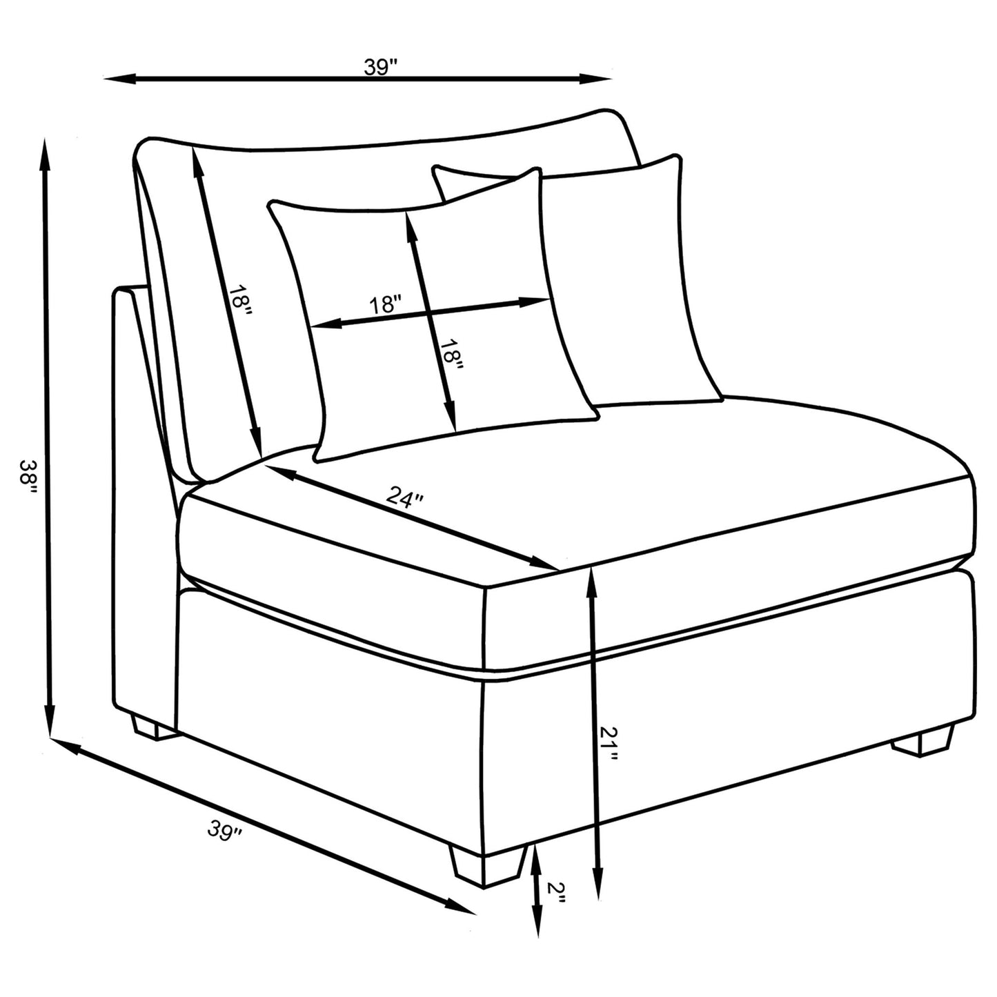 Lafayette - Modular Sectional Sofa