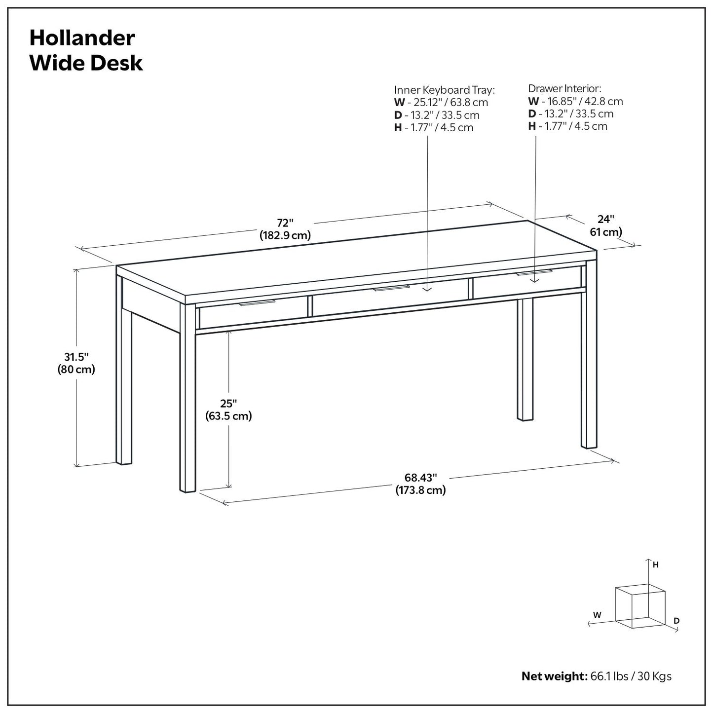 Hollander - Escritorio artesanal