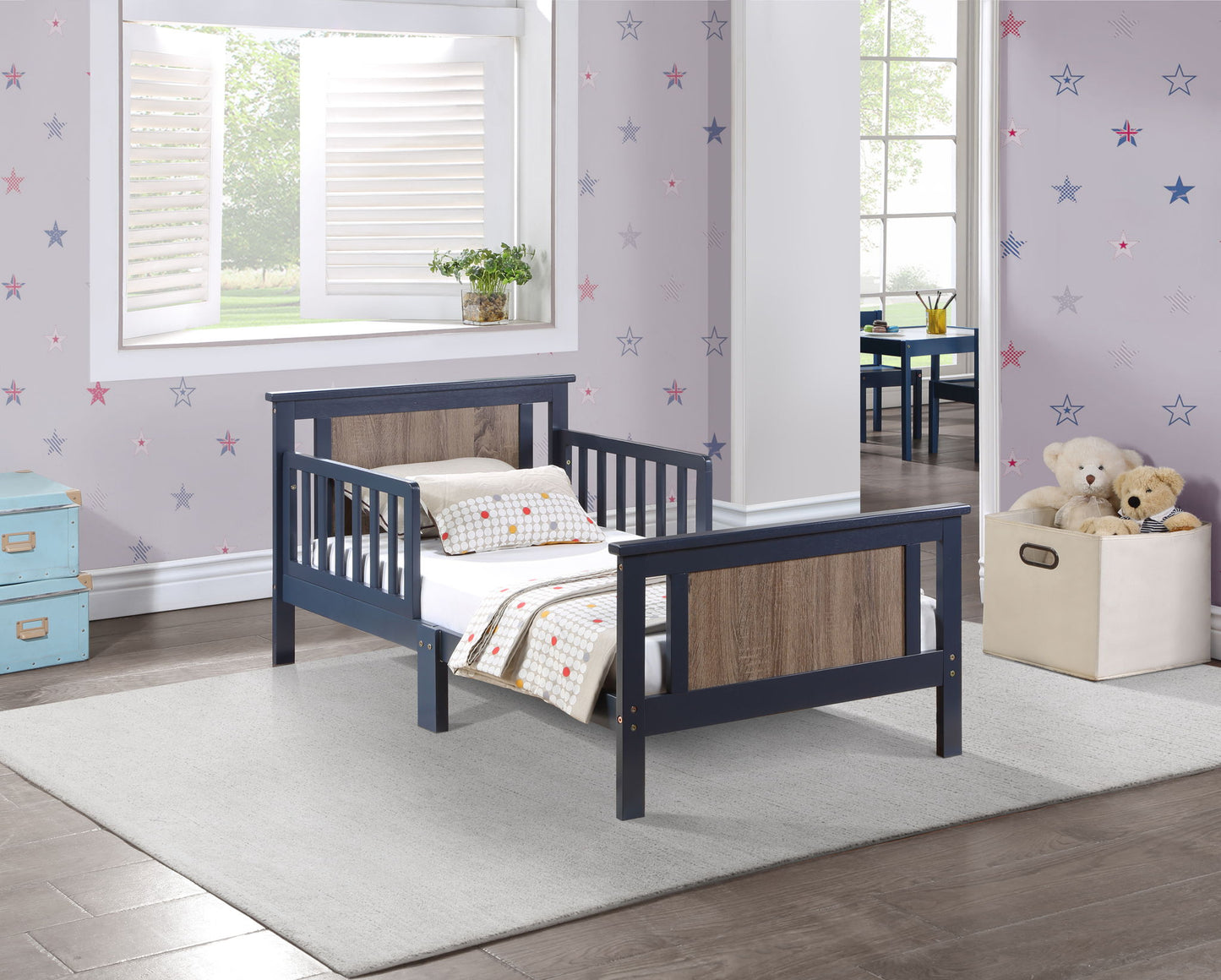 Connelly - Cama infantil con paneles reversibles