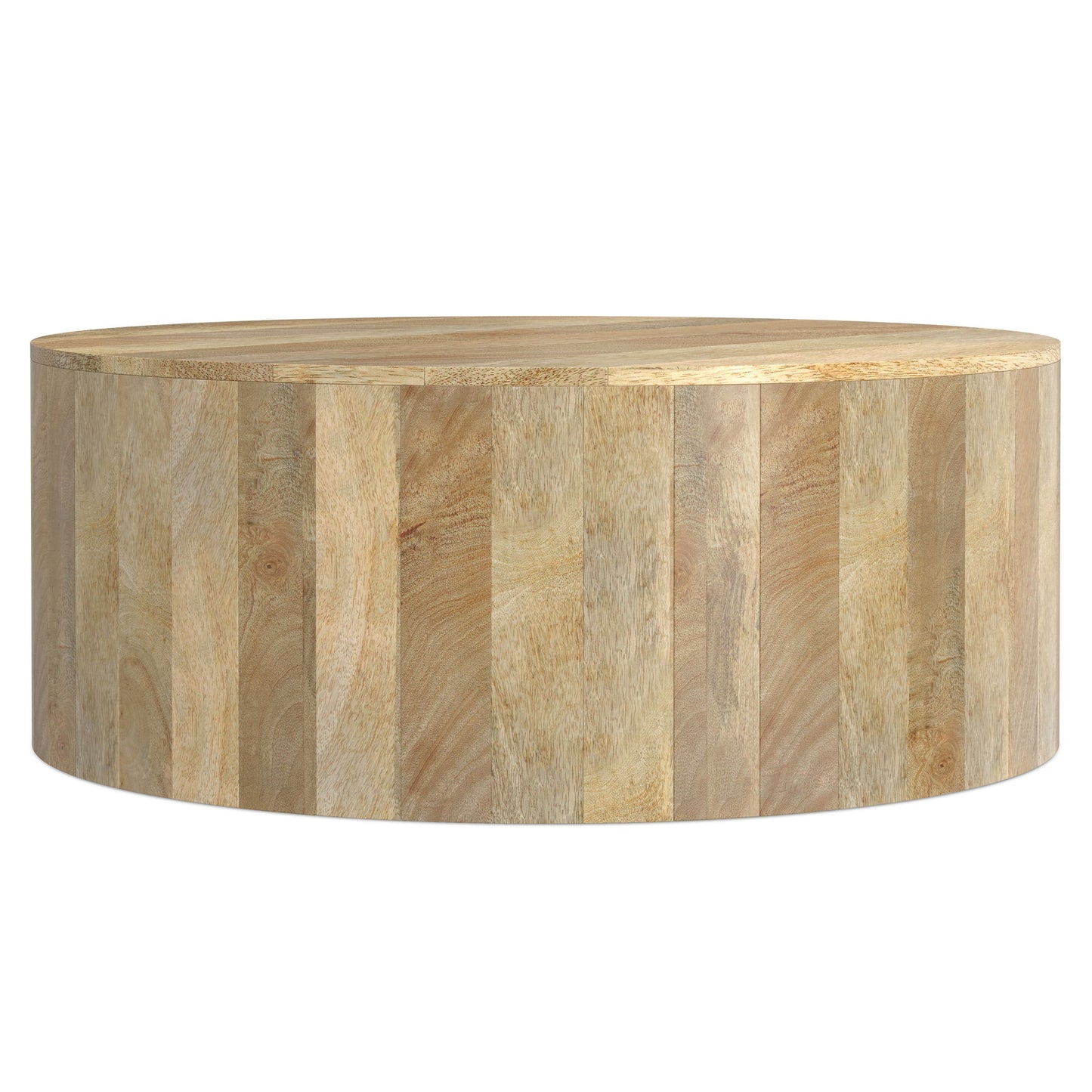 Millbury - Mesa de centro Drum - Natural
