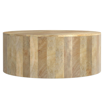 Millbury - Mesa de centro Drum - Natural