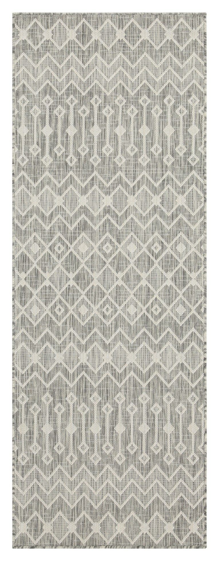 Sunshine - Alfombra de polipropileno para interior y exterior (2'7" x 7'3")