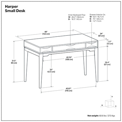 Harper - Escritorio artesanal