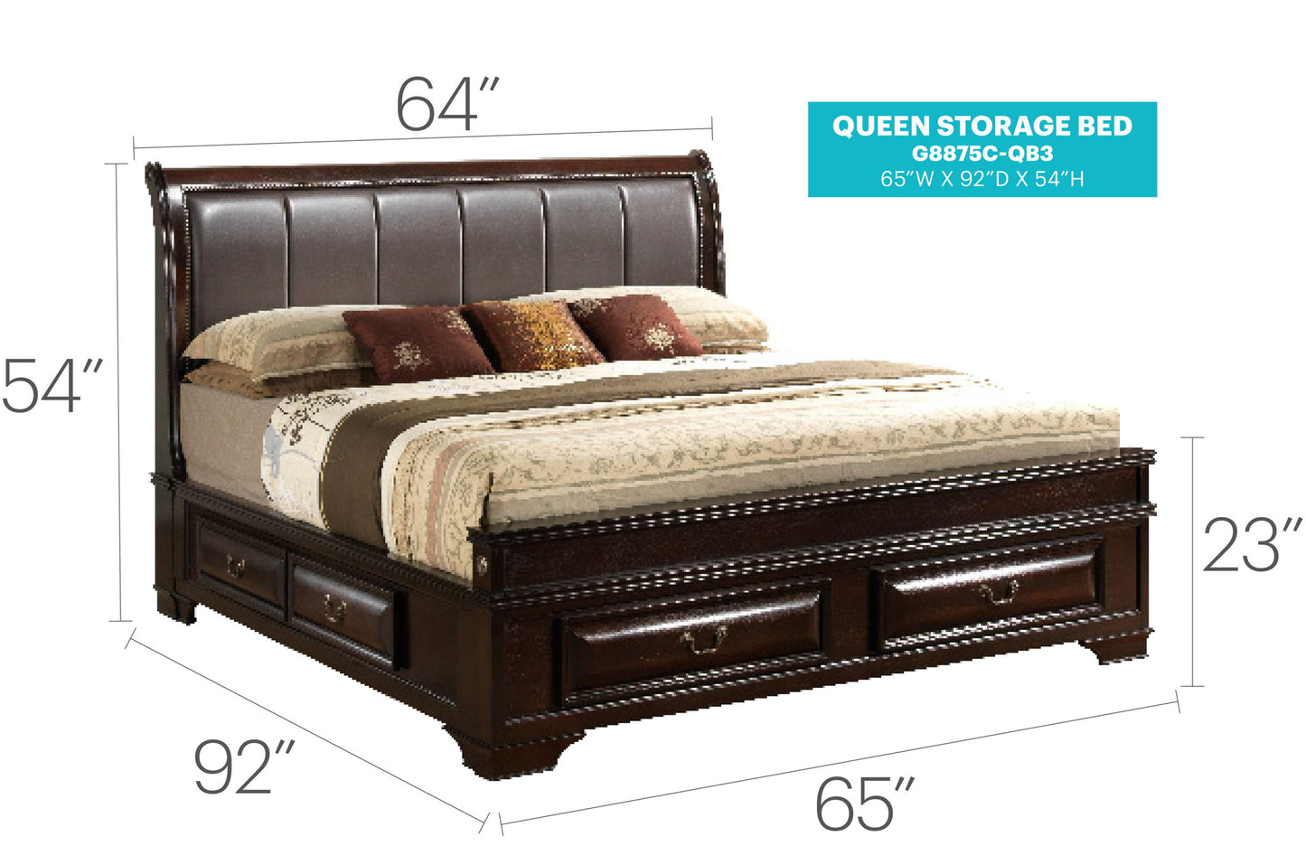Lavita - Storage Bed
