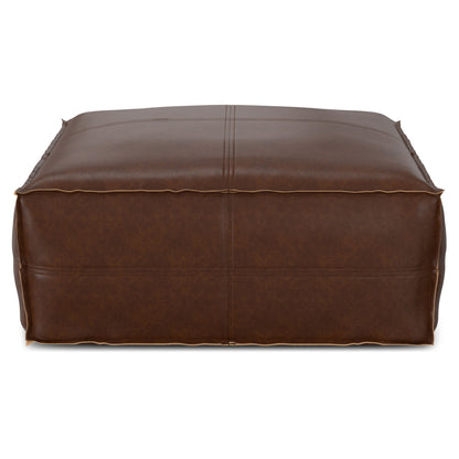 Brody - Puf cuadrado grande para mesa de centro