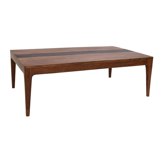 Mesa de comedor de madera - Madera natural/Marrón