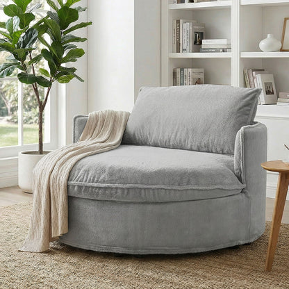 Round Lounge Sofa Chair For Living Room