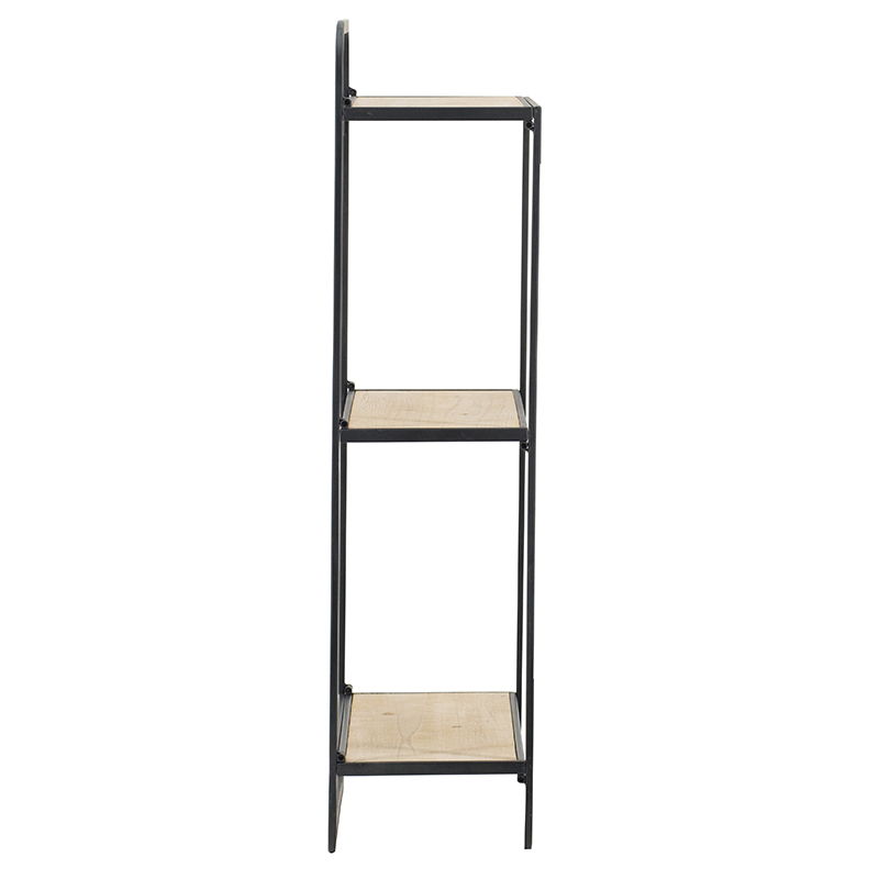 Estante de pared - Negro Marrón
