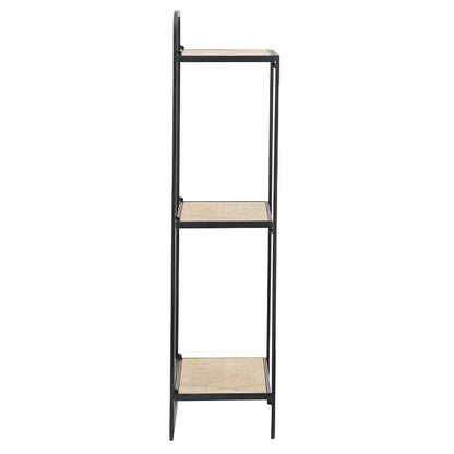Estante de pared - Negro Marrón