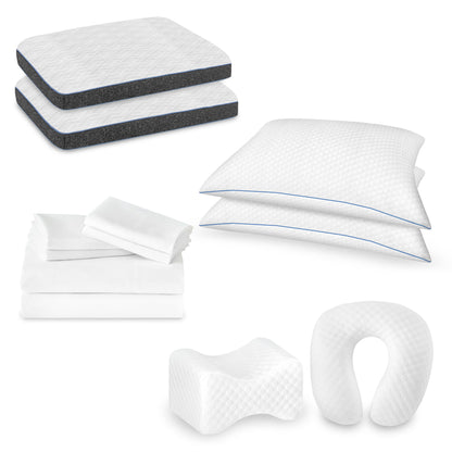 Paquete de ropa de cama Premium Comfort de 12 piezas