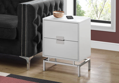 Mesa auxiliar con cajón de almacenamiento, diseño moderno