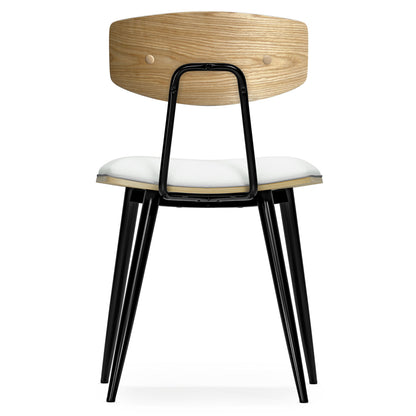Mavis - Silla de comedor tapizada (juego de 2)