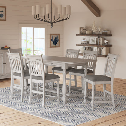 Gathering Height Table - Gray - Solid Wood