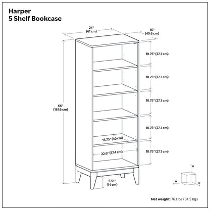 Harper - Librería artesanal con almacenamiento