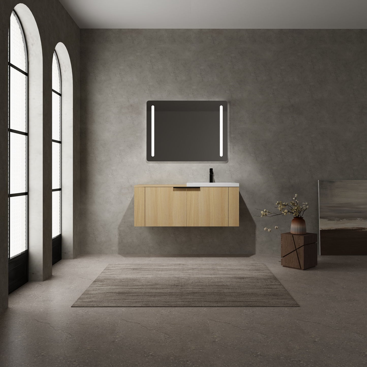 Modern Bathroom Vanity Sink Combo With Spacious Storage
