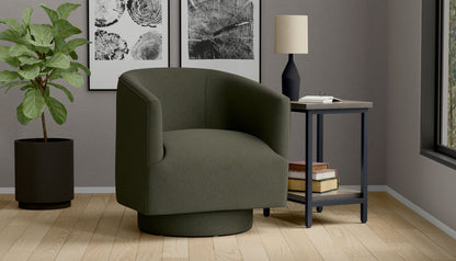 Contemporary Style Swivel Accent Chair