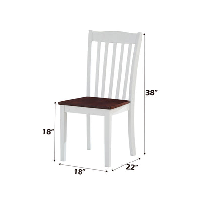 Leigh - Silla auxiliar (juego de 2) - Blanco