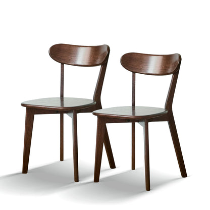 Silla de comedor sencilla, mesa sólida para sala de estar.