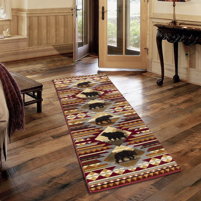 Alfombra estilo Lodge GC_CBL3001 Nature's Nest