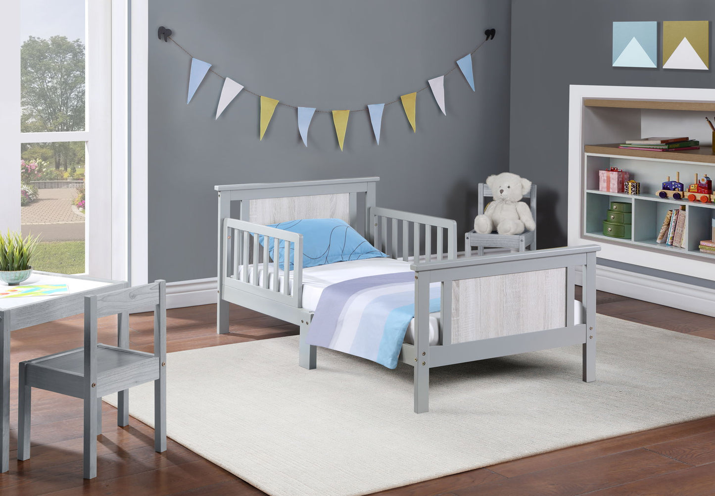 Connelly - Cama infantil con paneles reversibles