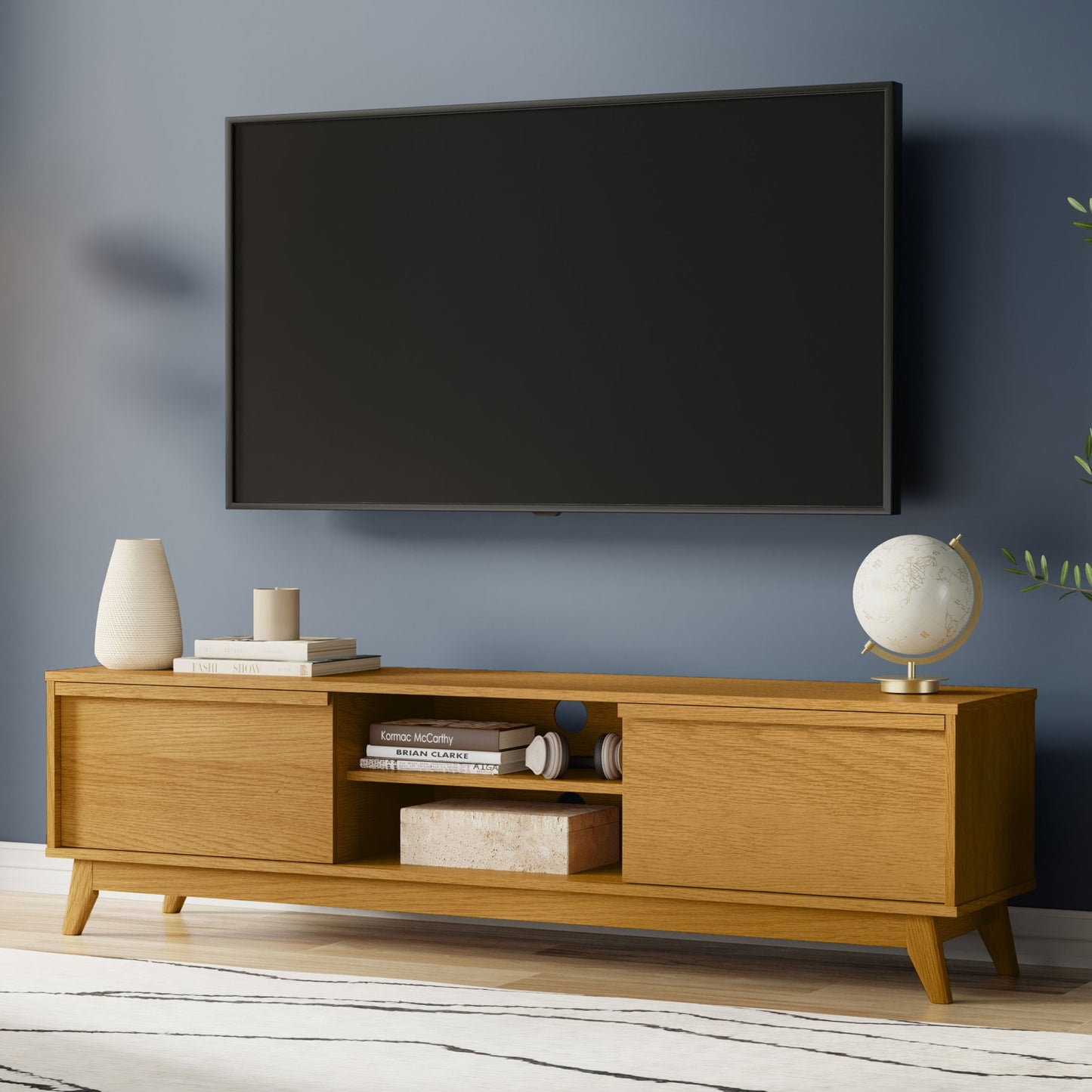 Lennon - Mueble de TV bajo hecho a mano
