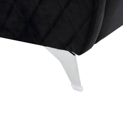 Sofía - Sofá Loveseat moderno y elegante de terciopelo