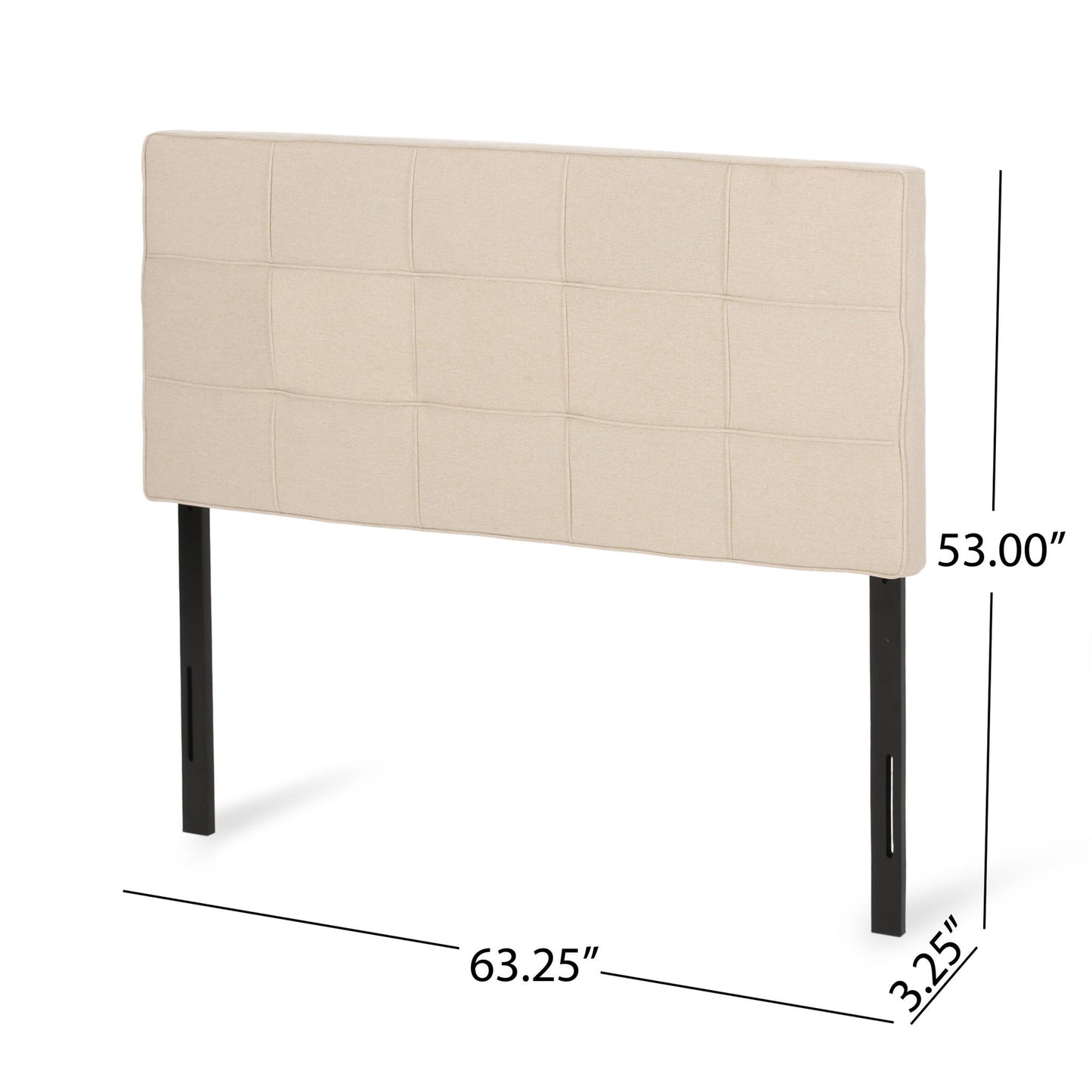 Messyah - Contemporary Upholstered Headboard