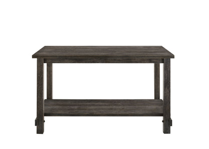 Martha II - Mesa de altura de mostrador desgastada - Gris