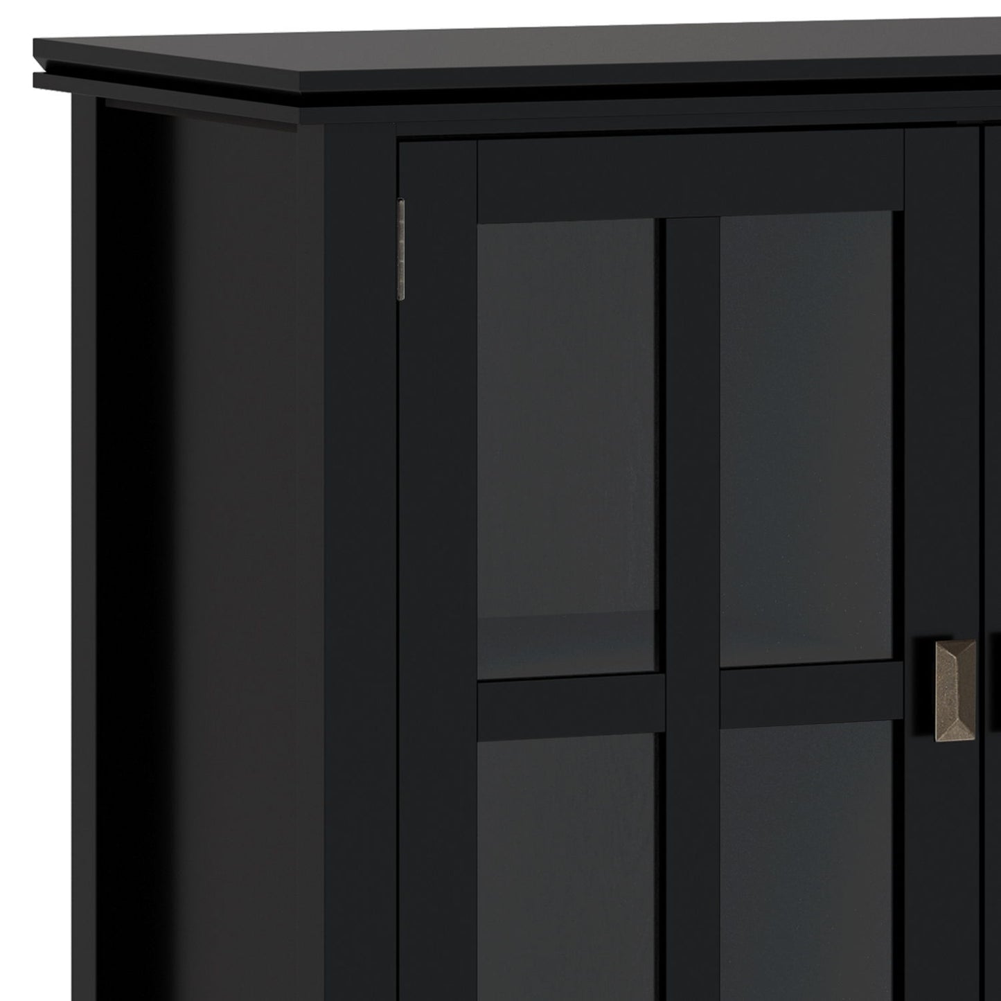 Artesano - Gabinete de almacenamiento ancho de 4 puertas hecho a mano