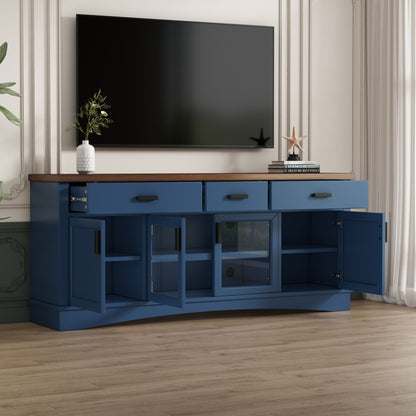 Modern TV Console & Adjustable Shelves