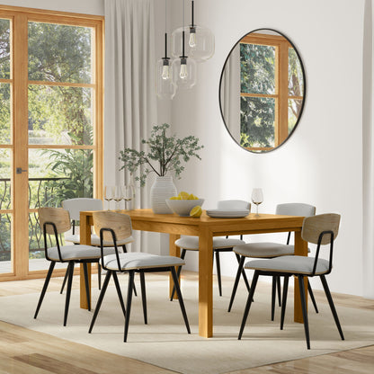 Wilson - Mesa de comedor artesanal
