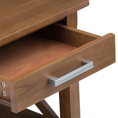 Mesa auxiliar Kitchener - Marrón silla de montar mediano