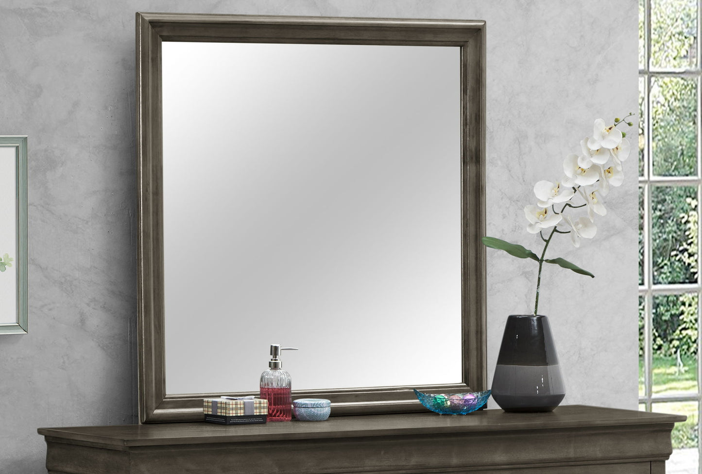 Espejo de pared tradicional para cualquier espacio