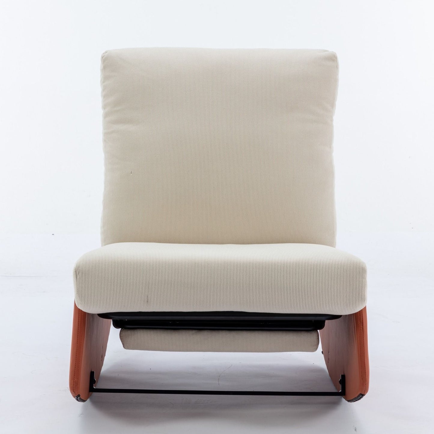 Mecedora moderna reclinable, cómoda mecedora para guardería con reposapiés, sillón de lectura con acento, sillón tapizado para relajarse y descansar, mecedora suave y acolchada para sala de estar y dormitorio.