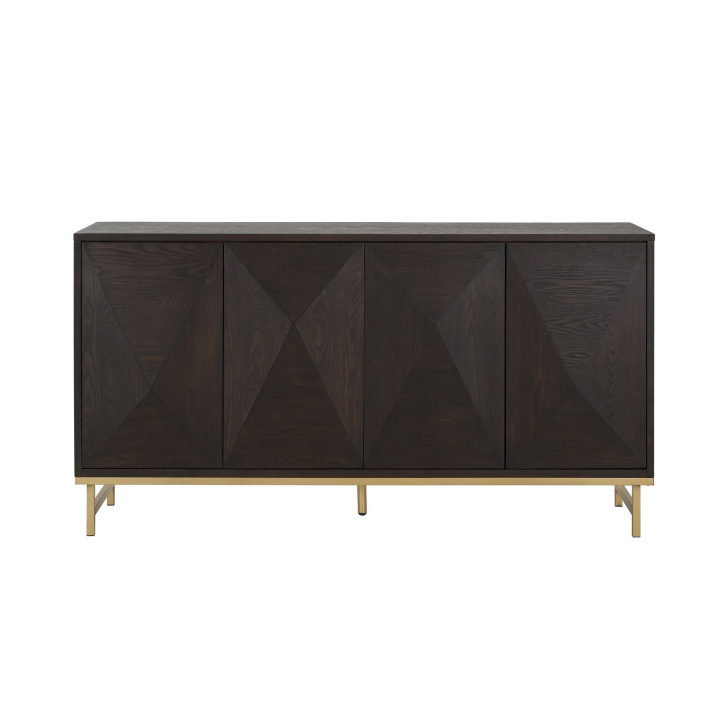 Tamid - Modern Wide Handcrafted Sideboard With Adjustable Shelves