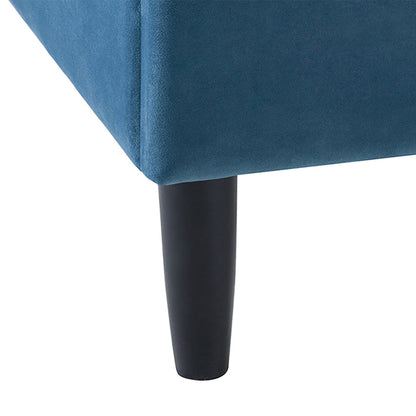Aspen - Vertical Tufted Modern Headboard Platform Bed Set