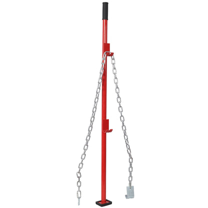Universal Pulling Stick Tool For Car Repair Bumpers And Dent Fixing - Red