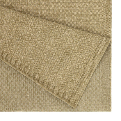 Alfombra Earth (1,60 m x 2,20 m) para interior y exterior, de yute.