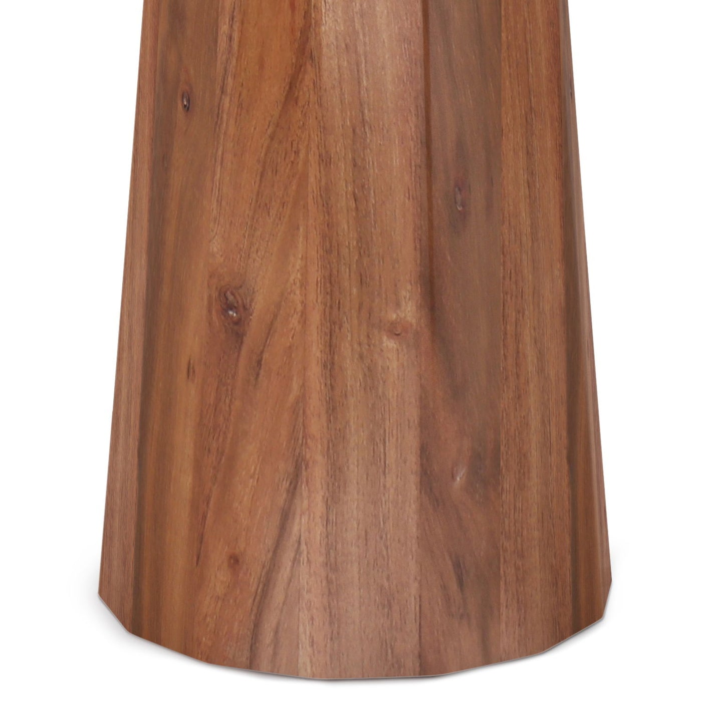 Dayton - Mesa auxiliar de madera hecha a mano