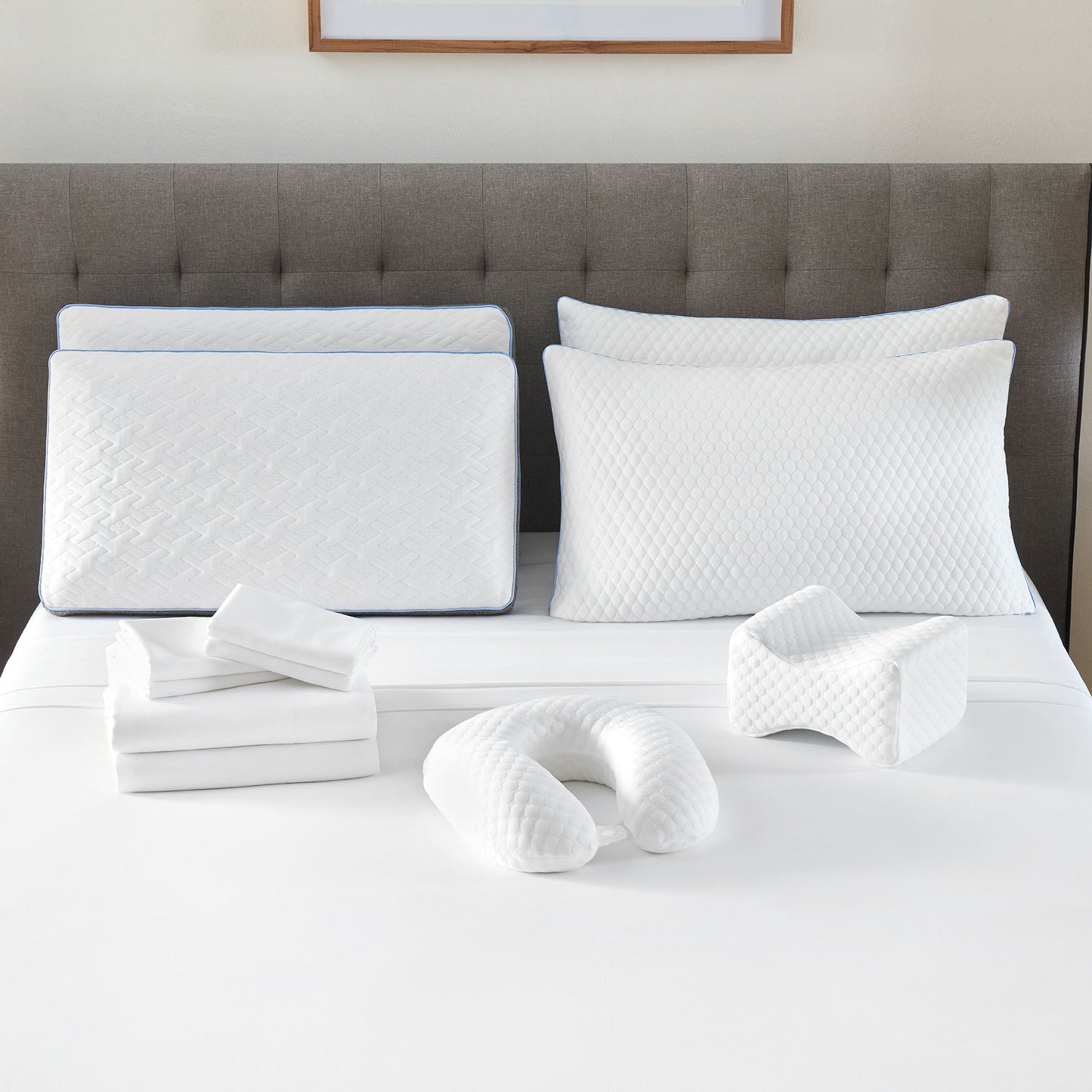 Paquete de ropa de cama Premium Comfort de 12 piezas