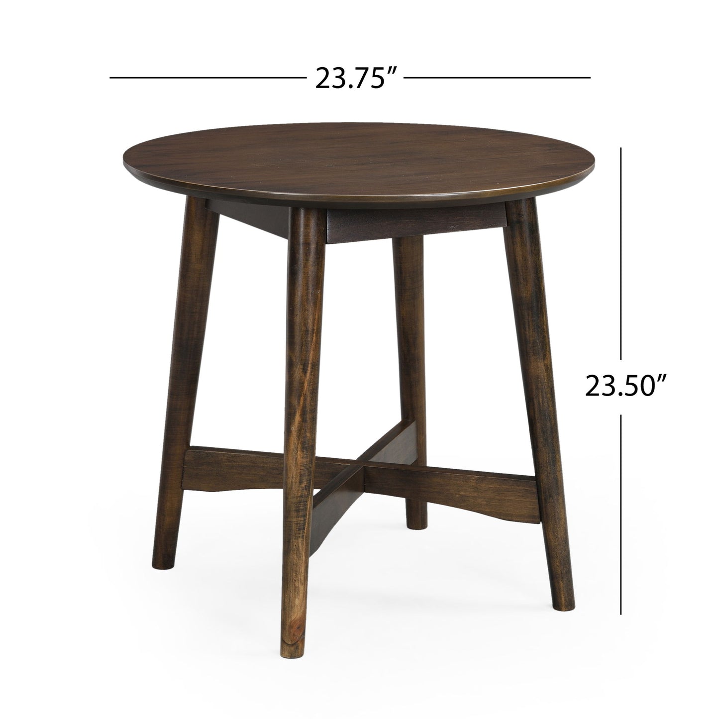 Mid Century Modern End Table - Brown